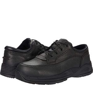 WORX Oxford Steel Toe Men's Shoes Black : 11.5 EE - Wide, Manmade